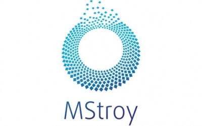 Логотип и брендбук big data платформы MStroy